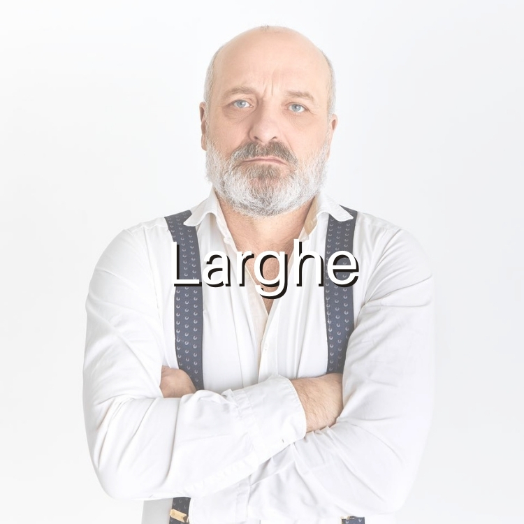 MR M Bretelle artigianali Larghe